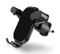 Support Téléphone Voiture Compatible avec Volvo R Design XC60 V70 S60 V40 V60 C30 V50, Bouche D'aération Porte Téléphone Voiture 360° Rotation Portable Smartphone Socles Clip Accessoires Auto