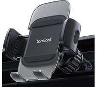 Support Téléphone Voiture De Grille D'aération - [2023 Pince À Ressort] Libération Rapide, 360° Rotation, Porte Universel Téléphone Voiture Pour Iphone 16 15 14 13, Huawei, 4-7¿ Smartphones
