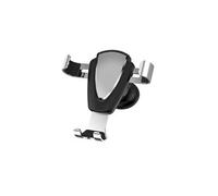 Support téléphone voiture gravité support à grille aération en aluminium compatible avec iphone xs xr samsung s10 s9 s8 huawei p30