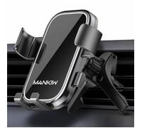 Support Téléphone Voiture Grille Aération -MANKIW - Compatible avec Smartphones Universels De 4,5'' À 7,0'' - Rotation 360°