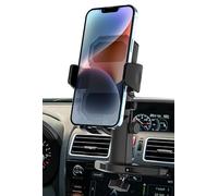 Support Téléphone Voiture Lecteur CD avec Bras Extensible et Rotatif à 360° | Support Téléphone Fente CD Voiture pour iPhone 17 15 14 Pro Max Plus, Galaxy S26, Pixel, Tous 4-7"