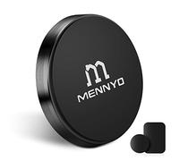 Support Téléphone Voiture Magnétique, Aimant de Téléphone avec Plaques de métal Collé sur Tableau de bord | Mur Aimant autocollant Compatible avec iPhone Samsung Galaxy/Note Huawei etc. (Lot de 1)