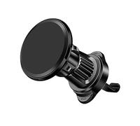 Support Telephone Voiture Magnetique pour Abarth 500 595 695 SS Grande Punto, Réglable à 360° Porte Téléphone Voiture Aimanté Grille Aération,Black