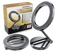 Support Téléphone Voiture Magsafe Pliable - Fixation par Aimant (20x N52) et Rotation à 360° - pour Tableau de Bord Bureau