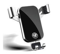 Support Téléphone Voiture pour Alfa Romeo Mito 147 156 159 166, Porte Téléphone Rotatif à 360 Degrés Mains Libres à Une Main pour Tous Les Smartphones