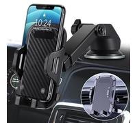 Support Téléphone Voiture pour Dacia Jogger I 2022-2024,3 en 1 Accroche Telephone Voiture Grille D'aération & Pare-Brise & Tableau de Bord Rotation 360°