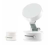 Support Téléphone Voiture pour Dodge RAM Caliber Nitro Journey Avenger Durango Support De TéLéphone à Ventouse MagnéTique sous Vide Car Phone Holder,White