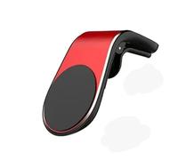 Support Téléphone Voiture pour Fiat 500/500C/500E/Abarth 500 2007-2022 2023 2024, Porte Téléphone Magnétique Grille D'Aération Support Telephone Voiture Magnetique,Red-1 pcs