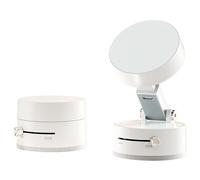 Support Téléphone Voiture pour Hyundai Matrix 2001-2010,Support Magnétique Téléphone,Porte Voiture Tableau de Bord Pare-Brise,pour Rotation 360° & Opération à Une Main,Starlight White