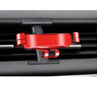 Support Téléphone Voiture pour Land Rover Range Rover Evoque 2012-2019, Super Stable Porte Telephone Voiture, Porte Téléphone Rotatif à 360 Degrés, Accessoires de Voiture,B Red