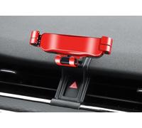 Support Téléphone Voiture pour Land Rover Range Rover Evoque 2020-2023, Super Stable Porte Telephone Voiture, Porte Téléphone Rotatif à 360 Degrés, Accessoires de Voiture,B Red