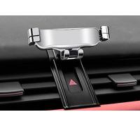 Support Téléphone Voiture pour Land Rover Range Rover Sport 2018-2022, Support de Téléphone Portable Universel pour Voiture, 360° Rotation Souple, Voiture Accessoires,B Silver