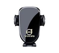 Support Téléphone Voiture pour Volvo V60 I 2010-2015, Porte Téléphone Rotatif à 360 Degrés Mains Libres à Une Main pour Tous Les Smartphones