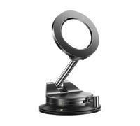 Support Téléphonique Magnétique À Vide sous Vide, Angle De Vision Réglable À 360 °, Noir, Support De Téléphone De Voiture, avec Une Forte Prise Sécurisée, pour Condui