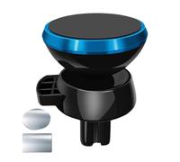 Support téléphonique magnétique de voiture - Porture téléphonique magnétique | Aimant de téléphone vocal | Aimant d'aération de grille portable avec rotation à 360 degrés pour conduite, navigation