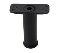 Support télescopique réglable en hauteur pour cadres de lit et structures de meubles avec renfort en acier et coque en plastique rigide (13-22 cm)