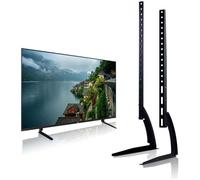 Support Télévision Sur Meuble Tv ,Pieds avec Hauteur Adjustable pour LCD Let TV Plate de 39 a 65 pouce NV100