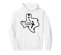 Support Texas 915 Chapelet Croix El Paso Strong Sweat à Capuche