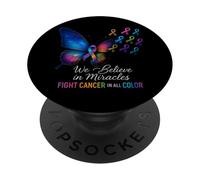 Support The Cancer We Believe in Miracles Fight in PopSockets PopGrip Adhésif