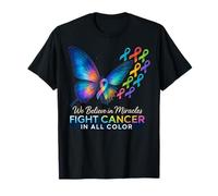 Support The Cancer We Believe in Miracles Fight in T-Shirt