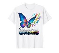 Support The Cancer We Believe in Miracles Fight in T-Shirt