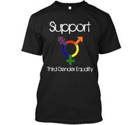 Support Third Gender Tee T-Shirt Blacks