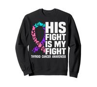 Support Thyroid Cancer Awareness Tee, Thyroid Cancer Gifts Sweatshirt