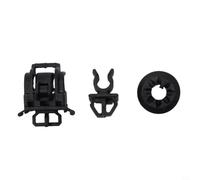 Support Tige Capot 3 Plastique pour Honda pour pilot Support | Compatible Accord, Odyssey, pour pilot; matériau plastique ; couleur noire discrète; lot de 3 pièces