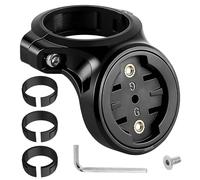 Support Tige de Selle Compatible avec Garmin Varia RTL500/510/515 RVR315 TL300, Quarter Turn Tige de Selle Supports avec Bagues 27.2/30.9/31.6 mm, Accessoires de Montage pour Radar/Feu Arrière de Vélo