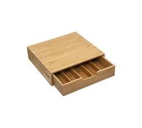 Support tiroir range capsules en bambou