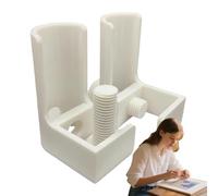 Support Toile - 10cm Cadre Toile Diaмond Painting | Matériau PC Rouleau Portable Maintien Lisse | Garde Toilee Plate Anti-Pli Support | DIY Loisirs Créatifs Rangement Présentation