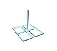support toit terrasse parabole diamètre 80 cm max 4 x dalles 50 cm