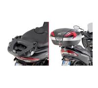 Support top case moto Givi Monokey ou Monolock Suzuki Burgman 400 (17 à 20) - noir