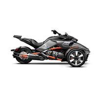 Shad Can Am Spyder F3/f3 S Top Case Rear Fitting Argenté