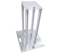 Support totem en aluminium pour éclairages dj de 100cm TOTEM100