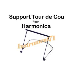 Support Tour de Cou pour Jouer de Harmonica Main Libre