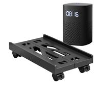 Support tour d'ordinateur - Support de tour réglable pour PC avec roues à roulettes | Support de CPU mobile avec design réglable en hauteur, chariot de bureau robuste pour une mobilité, une