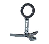 Support Trépied Aimanté pour Téléphone | Support Magnétique Pliable pour Téléphone Portable | Réglable pour Caméra pour Fitness Camping Plage Bureau Aventure Extérieure Vlog