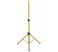 Support Trepied en Acier Dore Pour Enceinte Haut-Parleur Statif Scene Studio