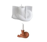 Support tressé artistique en silicone résistant aux déchirures pour projets de plâtre en résine époxy