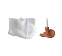 Support tressé artistique en silicone résistant aux déchirures pour projets de plâtre en résine époxy