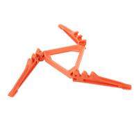 Support Triangulaire pour Petite Bouteille de Propane en Nylon Orange | Pliable, Installation sans Outil, Stabilité Renforcée, pour Activités Extérieures et Cuisson en Plein Air