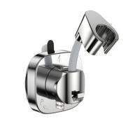 Support tte à Ventouse Rotatif, Argent Étoilé | Conception Universelle En, sans Perçage, Accessoire, pour Baignoire, Familles