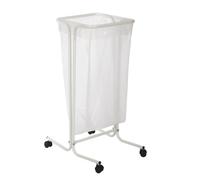 Support tubulaire - Tubag - sacs de 110l - acier poudré - blanc ROSSIGNOL