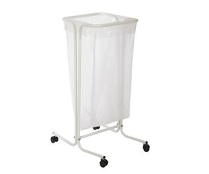 Support tubulaire - Tubag - sacs de 110l - acier poudré - blanc ROSSIGNOL