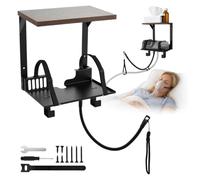 Support Tuyau CPAP Murale Anti Emmêlement, avec Étagères de Rangement | Support de Tuyau Respirateur, Bras Flexible, Respirateur Tablette Rangement Accessoires, Compatible ResMed AirSense 10/11