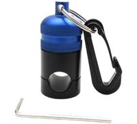 Support Tuyau Détendeur Plongée Aluminium Libération pour rapide | Mécanisme libération pour rapide, accès pour facile pour octopus, sécurité accrue, usage pour professionnel, maniable (Blue)