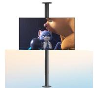 Support TV à mouvement complet avec rotation et inclinaison pour écrans de 32 à 75 pouces, support réglable pour une visualisation polyvalente