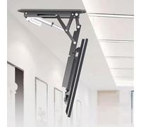 Support Tv De Plafond Électrique, Support Tv Motorisé Télescopique Avec Levage Automatique, Élévateur Tv Motorisé Pour Téléviseurs De 32 À 75 Pouces, Capacité De Charge 45 Kg/99 Lb