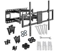 Support TV économique Maclean, Max VESA900x600, 60-120", 120kg, Noir, MC-482